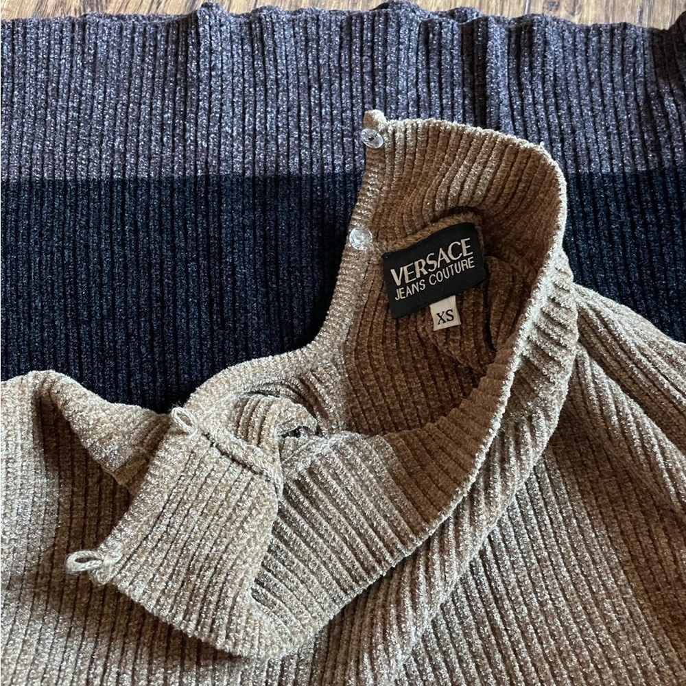 Vintage Versace Tricolor Sweater